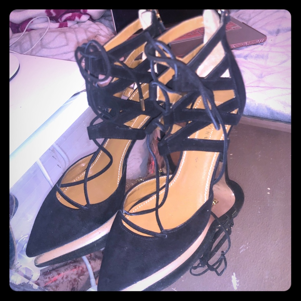 Aquazzura christy 75 pumps